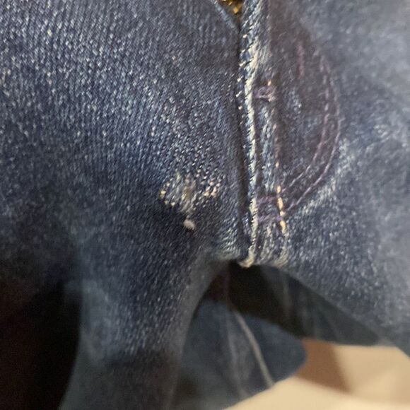 MOTHER MID RISE DAZZLER CROP FRAY WERE ALL IN THIS TOGETHER NWOT - Picture 8 of 16